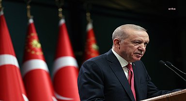 Cumhurbaşkanı Erdoğan'dan 