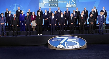 Cumhurbaşkanı Erdoğan, NATO Atlantik Konseyi Devlet ve Hükûmet Başkanları Oturumu'na katıldı