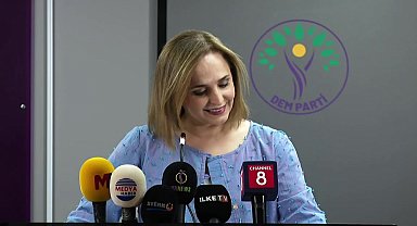 DEM Parti Sözcüsü Ayşegül Doğan: