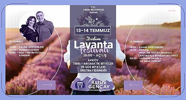 “Didim Lavanta Festivali” için geri sayım başladı