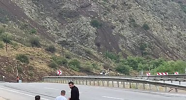 Doğu Ekspresi'nin seferi heyelan nedeniyle 1,5 saat aksadı