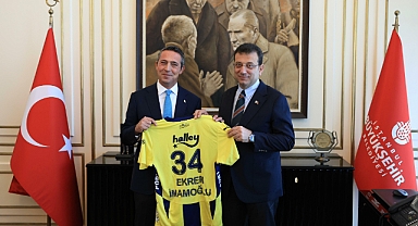 Ekrem İmamoğlu, Ali Koç'u ağırladı