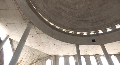 Esenyurt'ta 10 yıl önce temeli atılan Yıldız Camii projesi tamamlanıyor