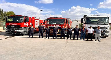 Eskişehir Büyükşehir'den Aydın Söke'de çıkan yangın söndürme çalışmalarına destek