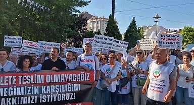 Eskişehir'de emekliler zamlara tepki için yürüdü: 