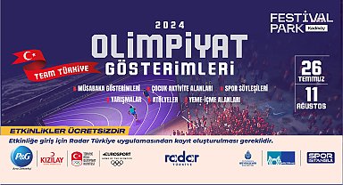 Festival Park Kadıköy, Olimpiyat Gösterimleri'ne ev sahipliği yapıyor