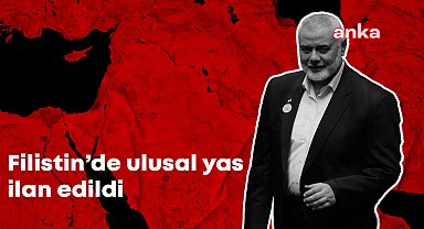 Filistin'de ulusal yas... Haniye'nin ölümü üzerine işgal altındaki Batı Şeria'da ulusal yas ilan edildi