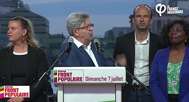 Fransa'da sol ittifakın lideri Jean-Luc Melenchon: 