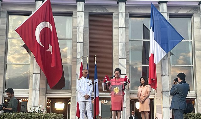 Fransa'nın Ulusal Bayramı Ankara'da kutlandı