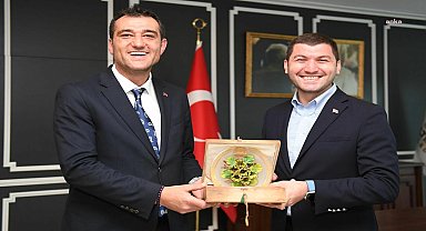 Giresun Belediye Başkanı Köse, Altınordu Belediye Başkanı Tepe'yi ziyaret etti