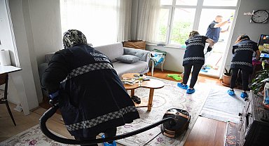 Giresun Belediyesi Evde Bakım ve Temizlik Hizmetleri birimi görev başında