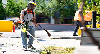 Gölbaşı Belediyesi’nden ilçede kapsamlı temizlik çalışması
