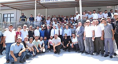 Grev yapan Eti Krom maden işçilerinin talepleri kabul edildi… Yüzde 15 zam, 3 maaş ikramiye