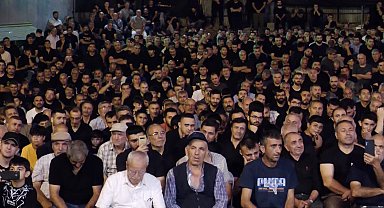 Halkalı'da binlerce kişi Kerbela'da ölenleri andı