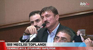 İBB Meclisi'nde gerginlik