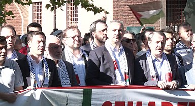 İsmail Haniye için Ankara'da dua okundu... Ali Yalçın,