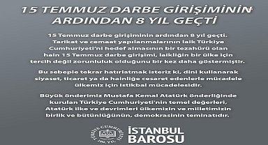 İstanbul Barosu: 