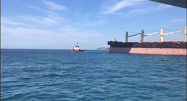 İstanbul Boğazı’nda sürüklenen gemi demirletildi
