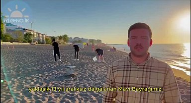 İYİ Gençlik’ten Akçakoca’da Bavi Bayrakların indirilmesine tepki: 