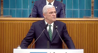 İYİ Parti grup toplantısı....Müsavat Dervişoğlu, Kayseri'deki olayları değerlendirdi: Kaçakları kim doldurduysa, bu yangının sorumlusu odur