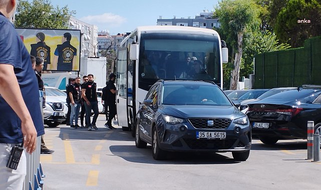 İzmir'de iki kişinin elektrik akımına kapılmasıyla ilgili dokuz şüpheli tutuklama istemiyle mahkemeye sevk edildi