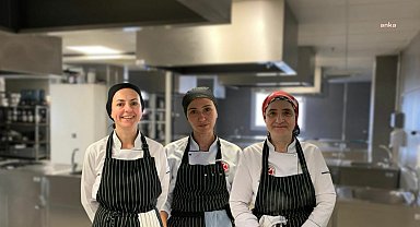 İzmir Kavram Meslek Yüksekokulu Aşçılık Programı, farklı meslek gruplarından öğrencilerini mezun etti