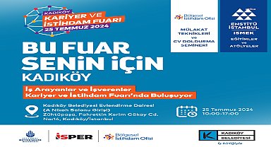 Kadıköy Belediyesi, 'Kariyer ve İstihdam Fuarı'na ev sahipliği yapacak