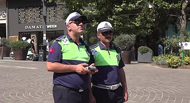 Kaldırım işgaline karşı drone destekli denetim: “60 araca toplam 58 bin 620 lira ceza”