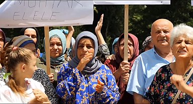 Karabük Kayadibi köylüleri ile AKP İl Genel Meclis Üyesi karşı karşıya geldi