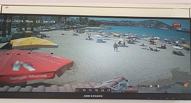 Kuşadası Belediyesi'nden plajlara güvenlik kamerası 