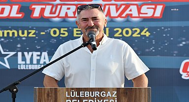 Lüleburgaz’da “Yaz Akşamları Yıldızları Futbol Turnuvası” başladı