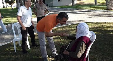 Manavgat Belediye Başkanı Kara, düzenlenen piknikte huzurevi sakinleri ile buluştu