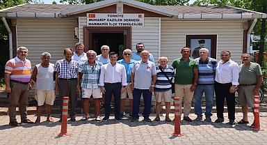 Marmaris Belediye Başkanı Ünlü'den vefa ziyareti
