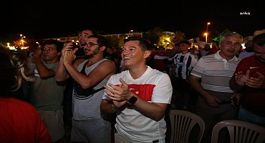 Marmaris'in iki noktasında çeyrek final heyecanı yaşandı