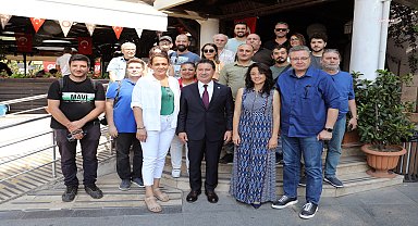 Menteşe Belediye Başkanı, basın mensuplarıyla bir araya geldi