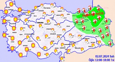 Meteoroloji'den 8 il için yağış uyarısı