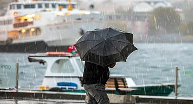 Meteoroloji Genel Müdürlüğü: Gece yarısından itibaren İstanbul, Kocaeli ve Sakarya'da kuvvetli yerel yağış bekleniyor