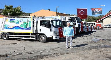 Mudanya Belediyesi'nin temizlik filosu yeni araçlarla güçlendi