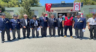 Muğlalı Kıbrıs gazilerinden harekatın 50. yıl dönümünde Ada'ya ziyaret