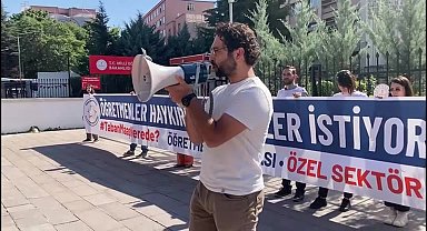Öğretmenlik Meslek Kanunu'nu protesto eden 25 öğretmen gözaltına alında