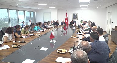 Osmangazi Belediye Başkanı Aydın, birim müdürleriyle bir araya geldi