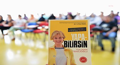 Osmangazi Belediyesi'nin ‘Kadın Yazarıyla Buluşuyor’ projesinde ilk kitap dağıtıldı
