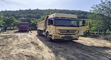 Osmangazi’de kaçak hafriyat dökenler mercek altında