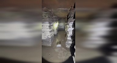 Osmaniye Belediyesi'nin alt yapı çalışmaları sırasında tarihi yerebatan sarnıcı bulundu