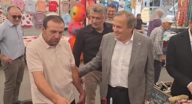 Pazarda yurttaşları dinleyen Seyit Torun: Yurttaşın derdi ortak; yıkıcı enflasyon, düşük maaşlar ve geçinemeyen milyonlar