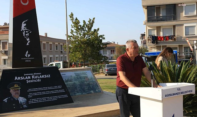 Şehit Arslan Kulaksız Güzelbahçe'de anıldı