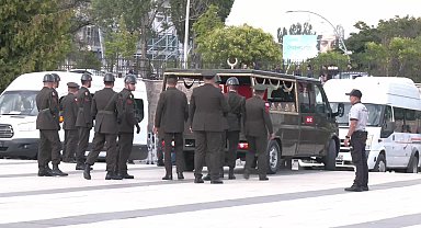 Şehit piyade yarbay Abdullah Cem Demirkan, Ankara'da son yolculuğuna uğurlandı