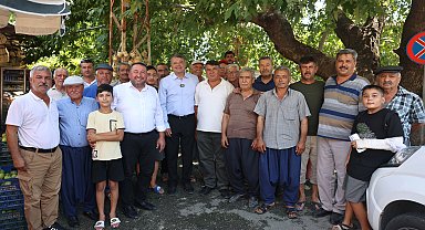 Silifke Belediye Başkanı Turgut, kırsal mahalle ziyaretlerine devam ediyor