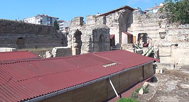 Sinop'ta Balatlar kazı çalışmalarında Hristiyan dini figürlerinin resimleri ortaya çıktı