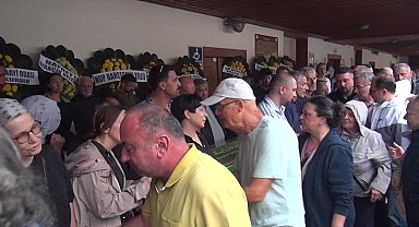 Sinop'un CHP'li eski Belediye Başkanı Baki Ergül, son yolculuğuna uğurlandı